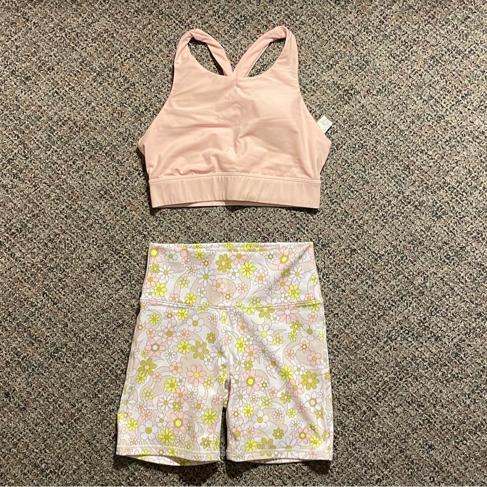 Boost Powerhold HW 6” Shorts with No-Bounce High Impact Sports Bra